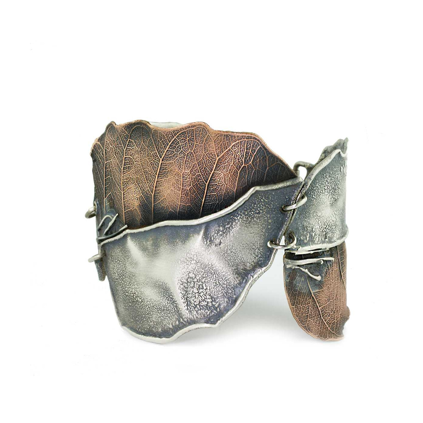 Dorian Grabowski Silver & Copper Leaf Bracelet