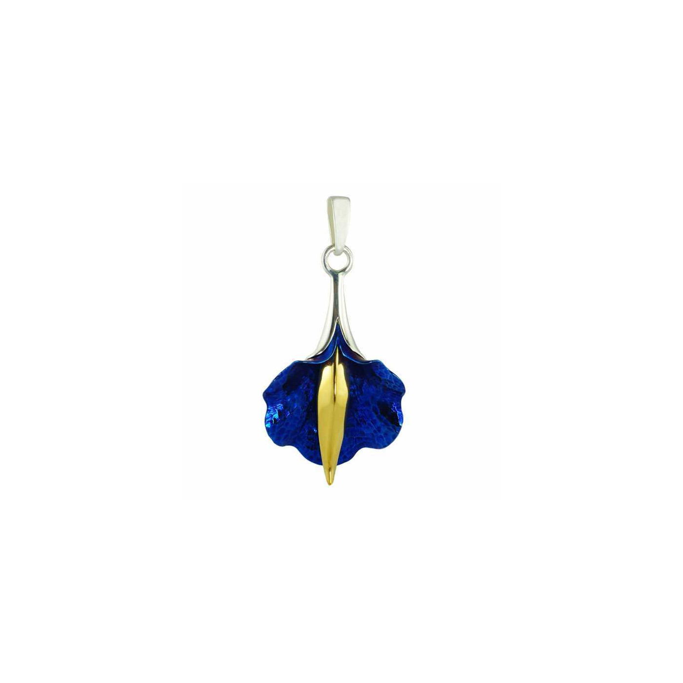 Blue Flower Pendant