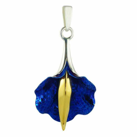 Blue Flower Pendant