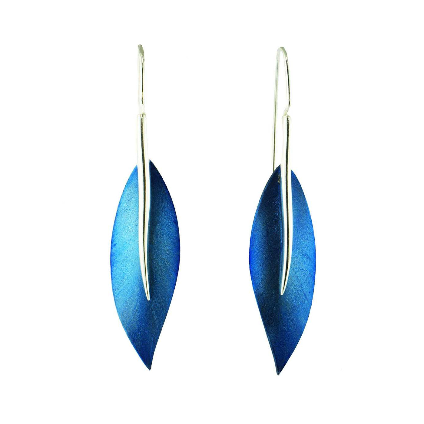 Earrings with Silver and Titanium 