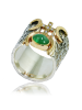 Emerald and Diamonds RING