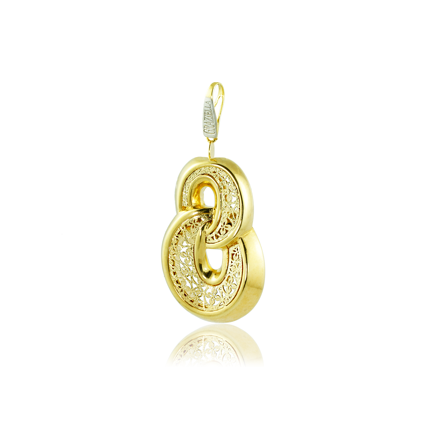 GRAZIELLA Gold Pendant