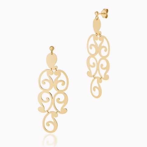 Dall'Acqua Gold Earrings