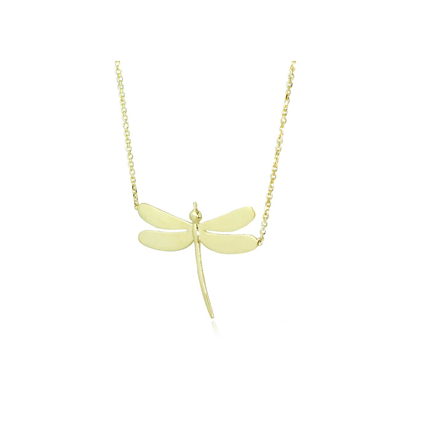 DRAGONFLY Gold 585 Necklace