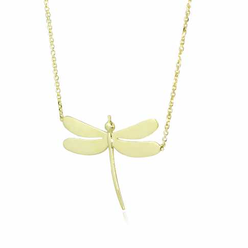 DRAGONFLY Gold 585 Necklace