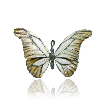 Butterfly Silver Pendant