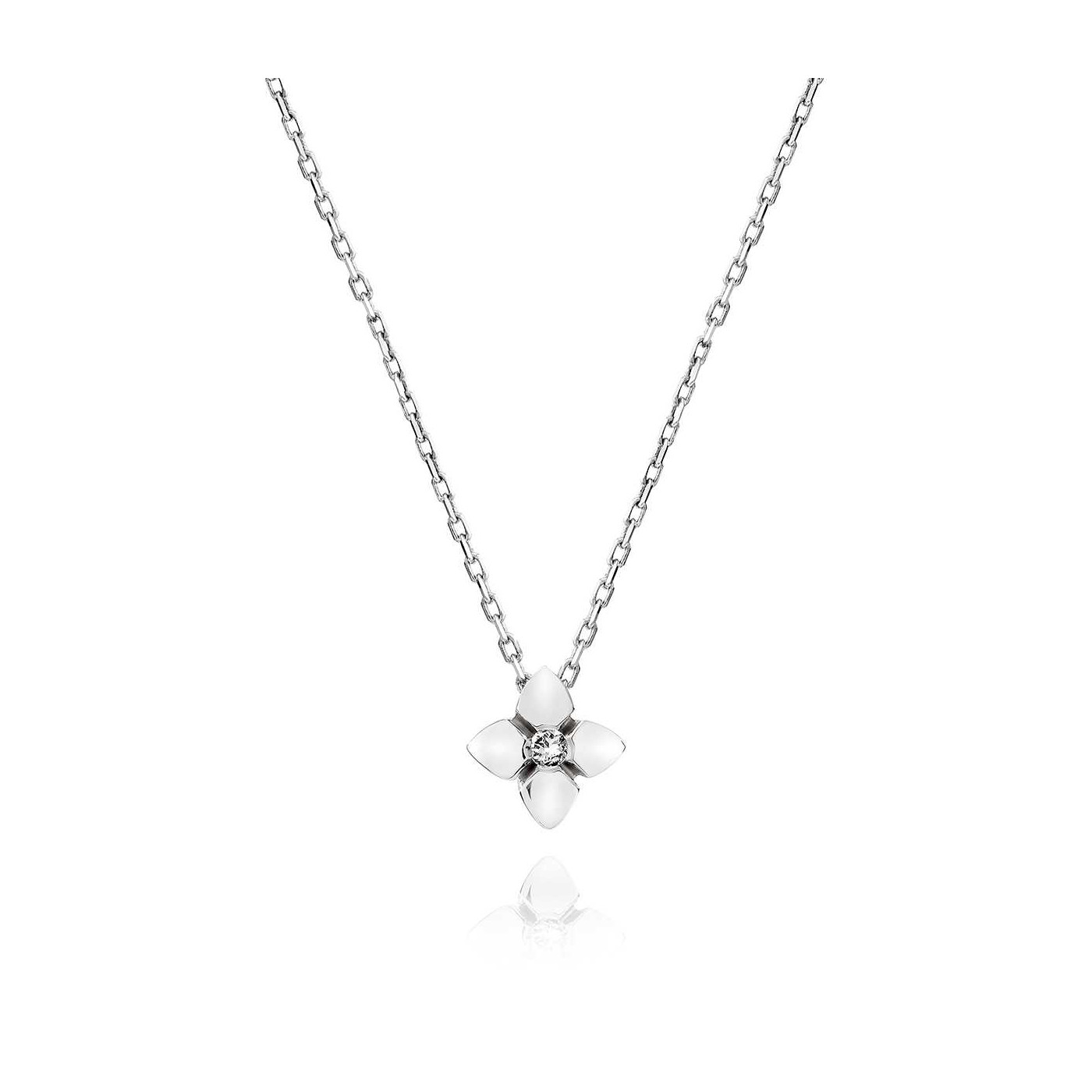 White Gold Diamond Necklace