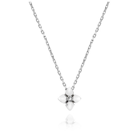 White Gold Diamond Necklace