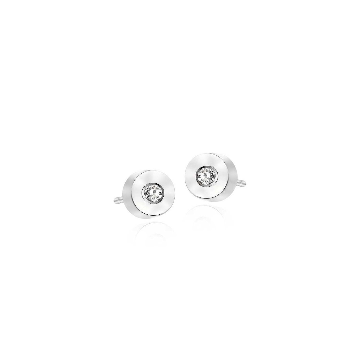 White Gold Diamonds Oktagon Earrings