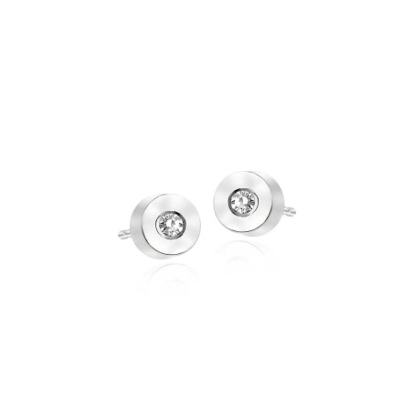 White Gold Diamonds Oktagon Earrings