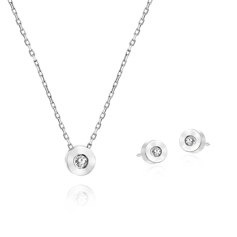 White Gold Diamonds Oktagon Earrings