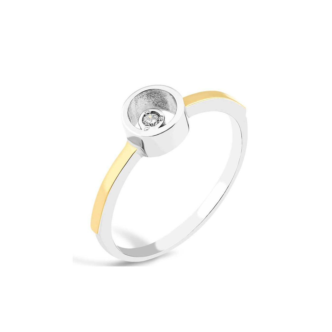 Silver and Gold 375 RING