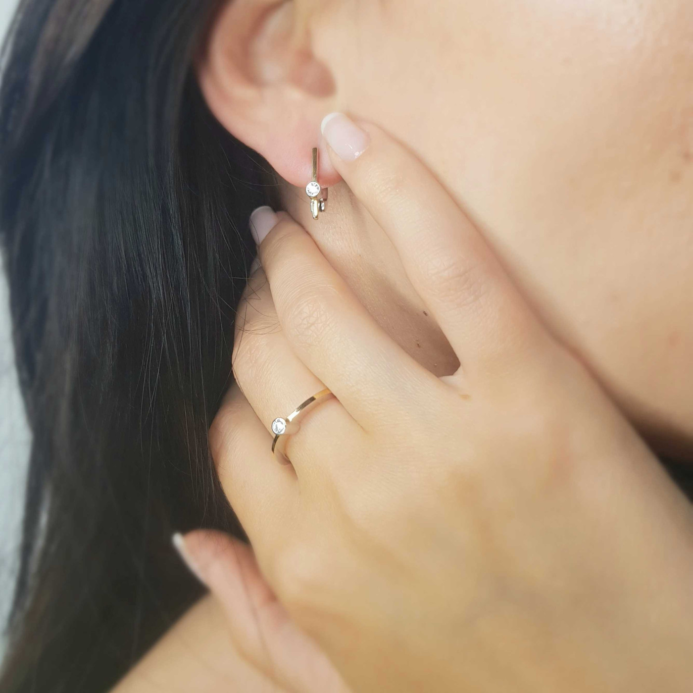 Silver and Gold 375 RING