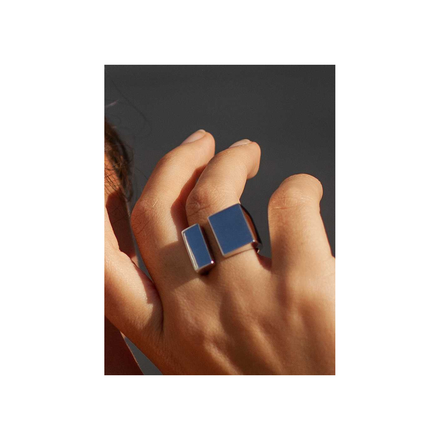 LINEARGENT Silver Ring