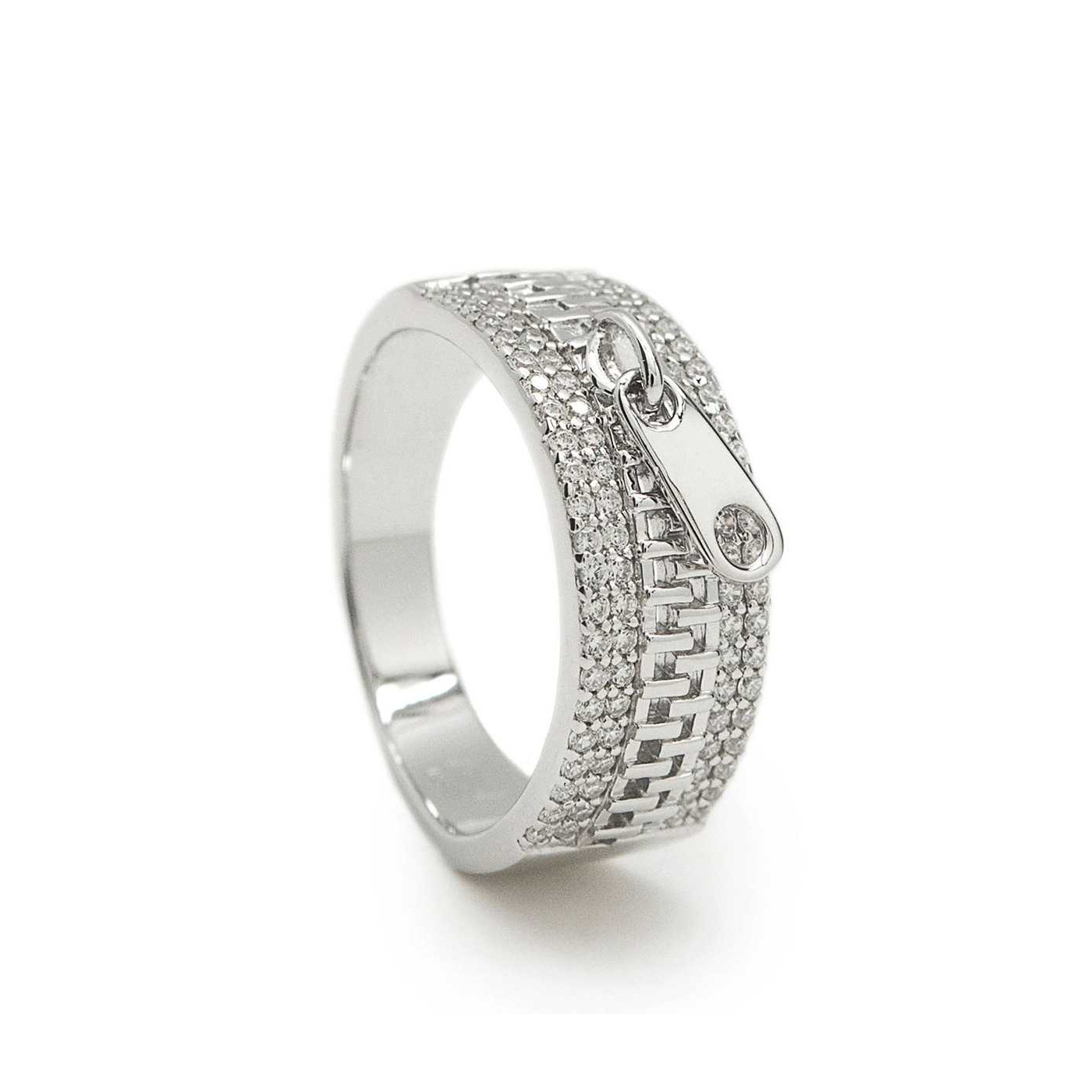 LINEARGENT Silver ZIP Ring