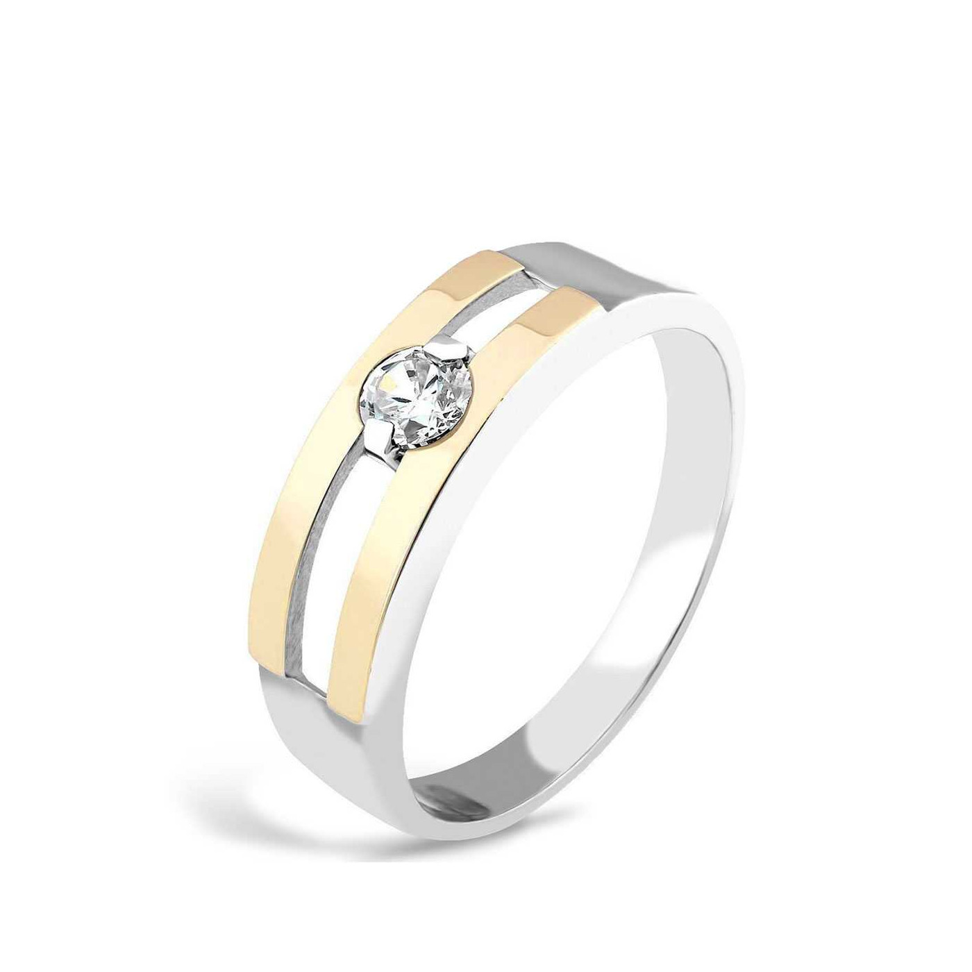 Silver and Gold 375 RING