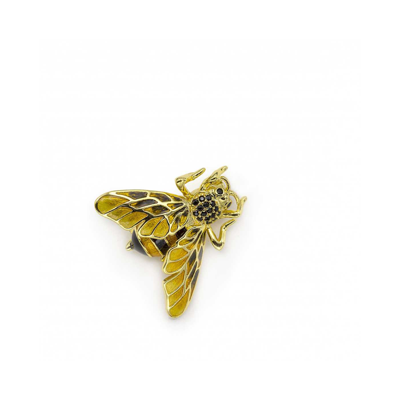 BEE Brooch LINEARGENT