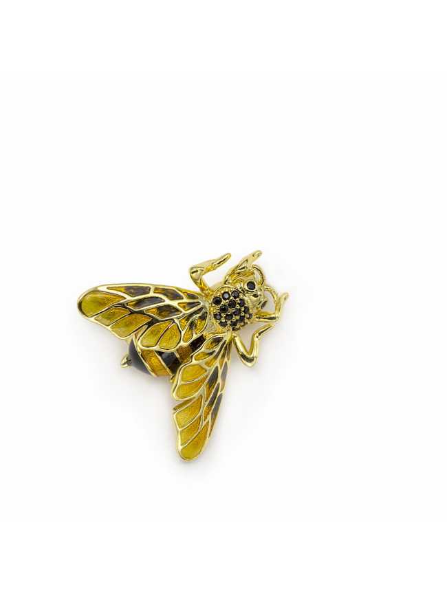 BEE Brooch LINEARGENT