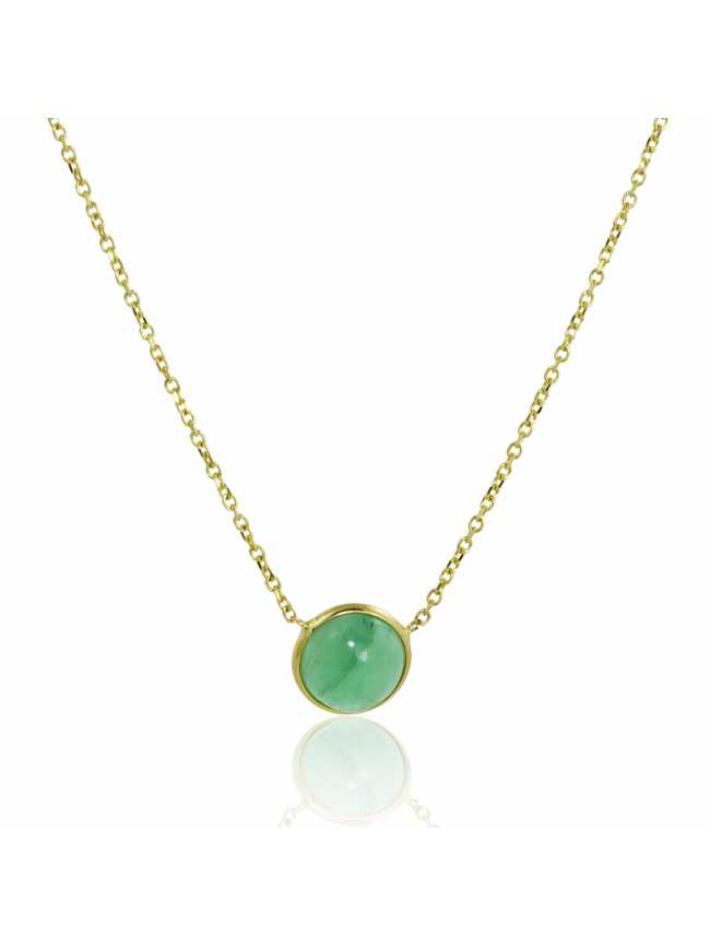 Emerald 585 (14K) Gold Necklace