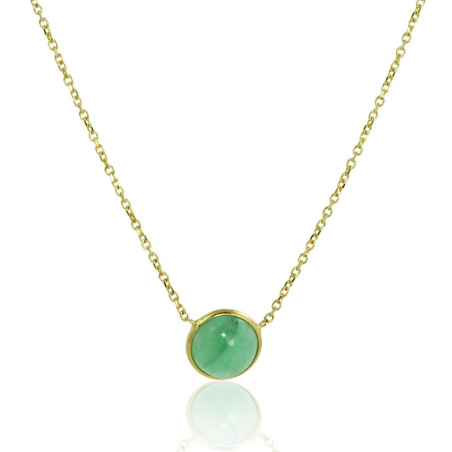 Emerald 585 (14K) Gold Necklace