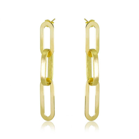 585 Gold Chains Earrings