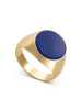 Gold 585 Signet-Ring Lapis Lazuli