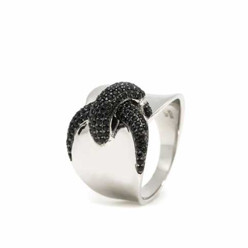 LINE ARGENT Silver ring