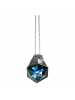 Black Rhodium Silver 925 Crystal Necklace