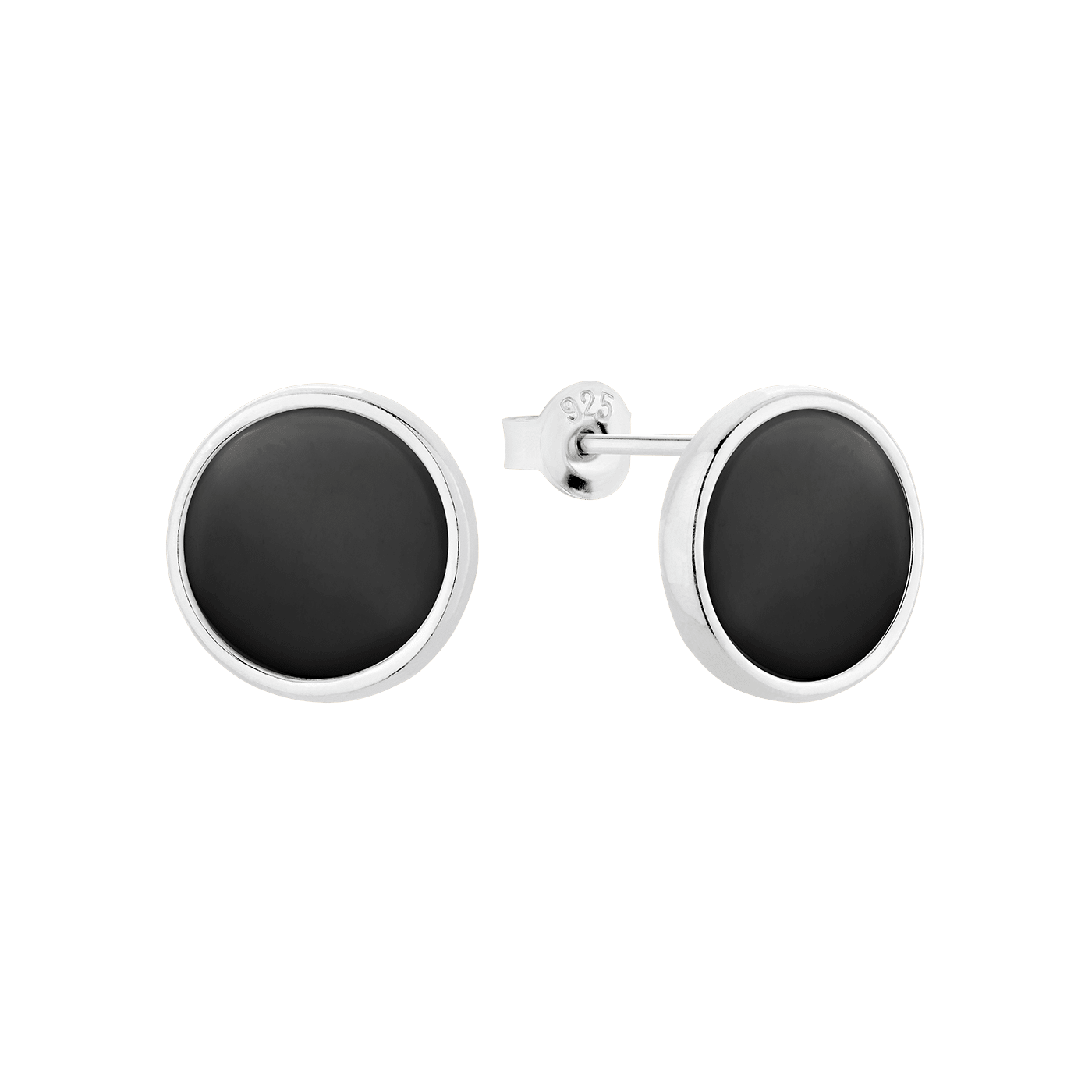 Silver 925 Onyx Earrings