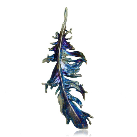 Dorian Grabowski BLUE FEATHER Pendant