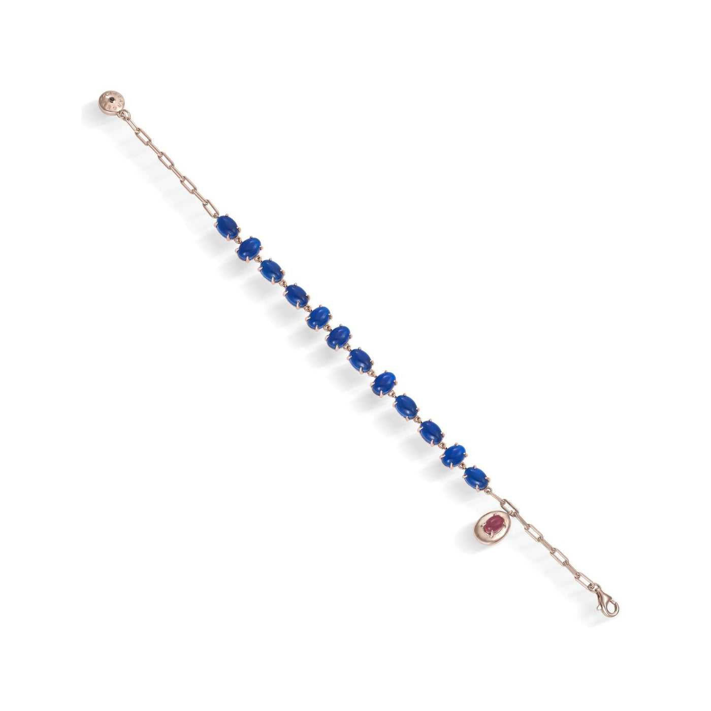 LINEARGENT rose gold plated brancelet