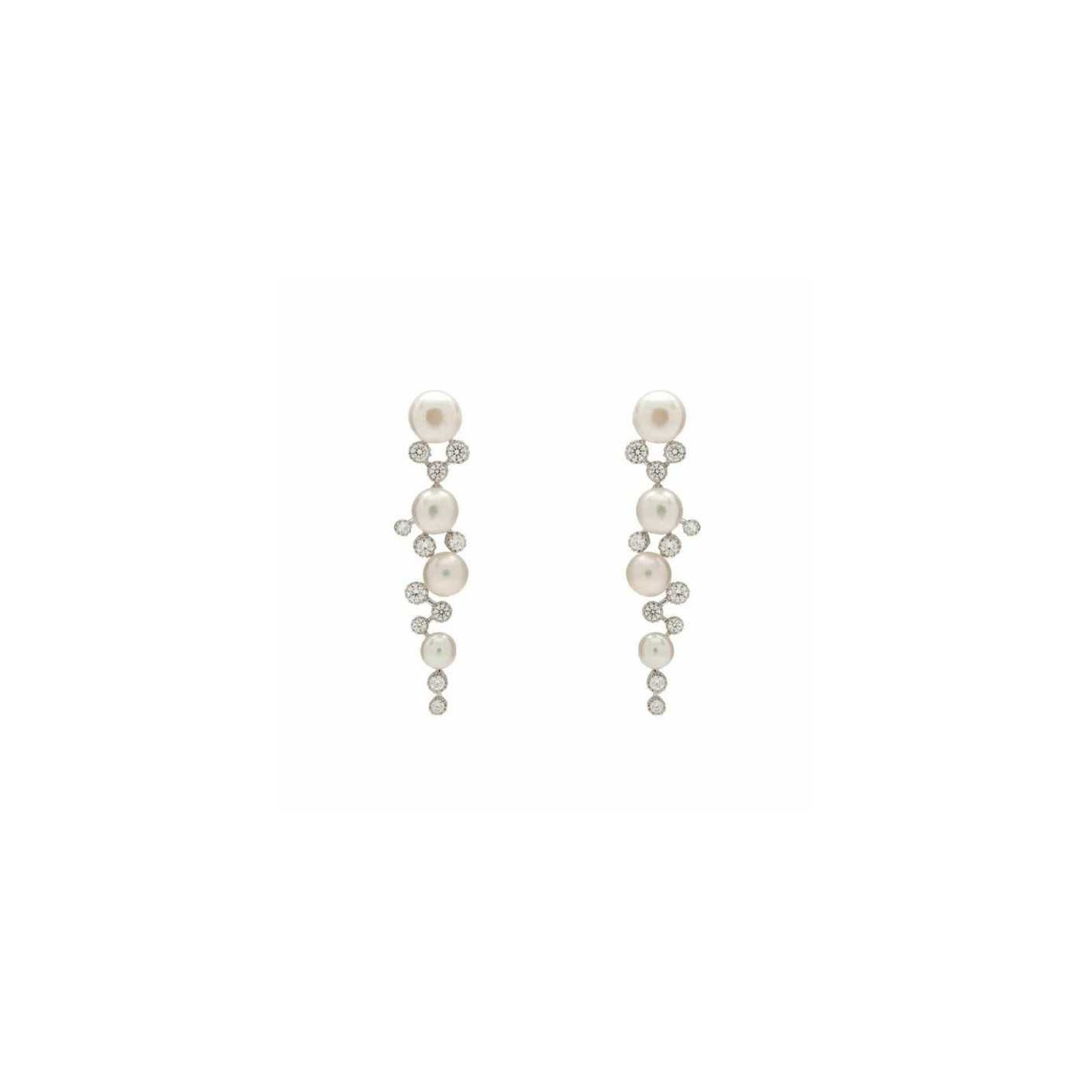 Silver 925 pearls Earrings