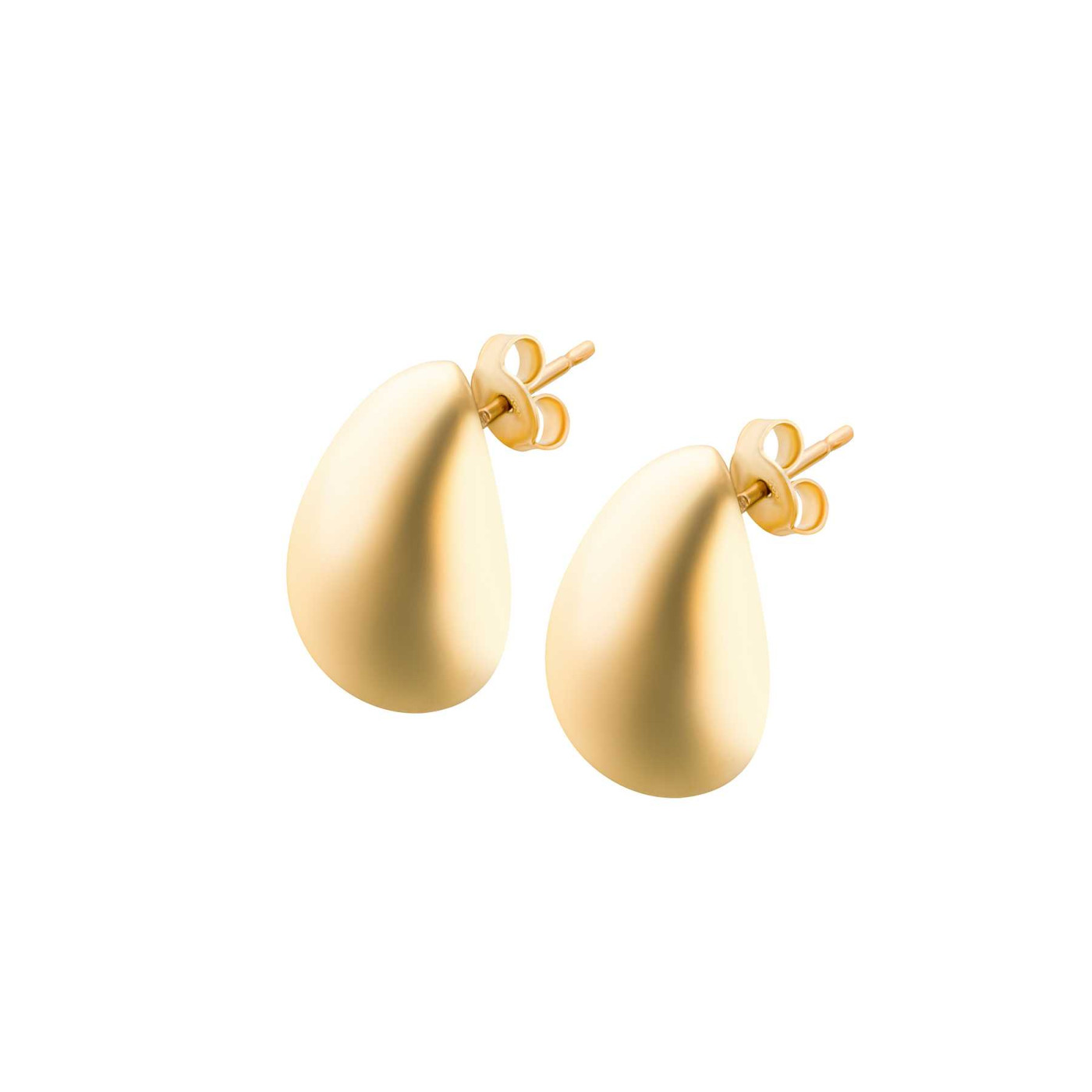 Złote kolczyki Krople Złote kolczyki Krople