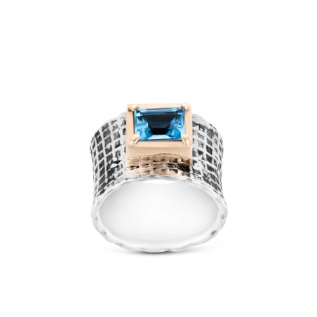 Blue Topaz Ring