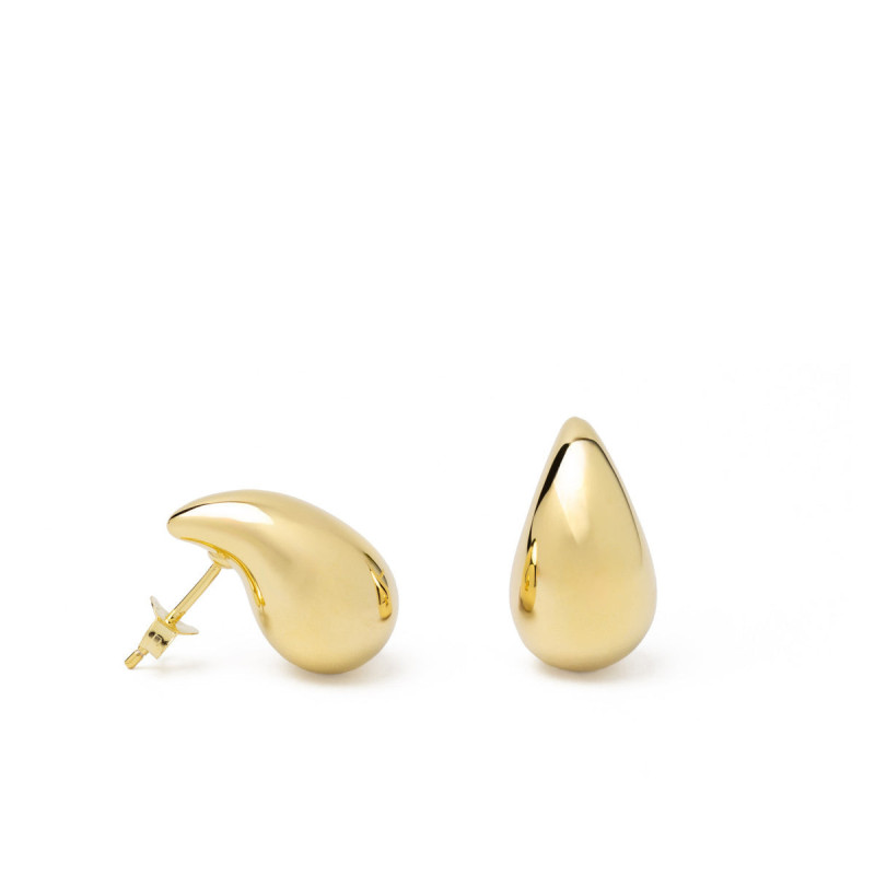 Golden Drop Earrings-mini style