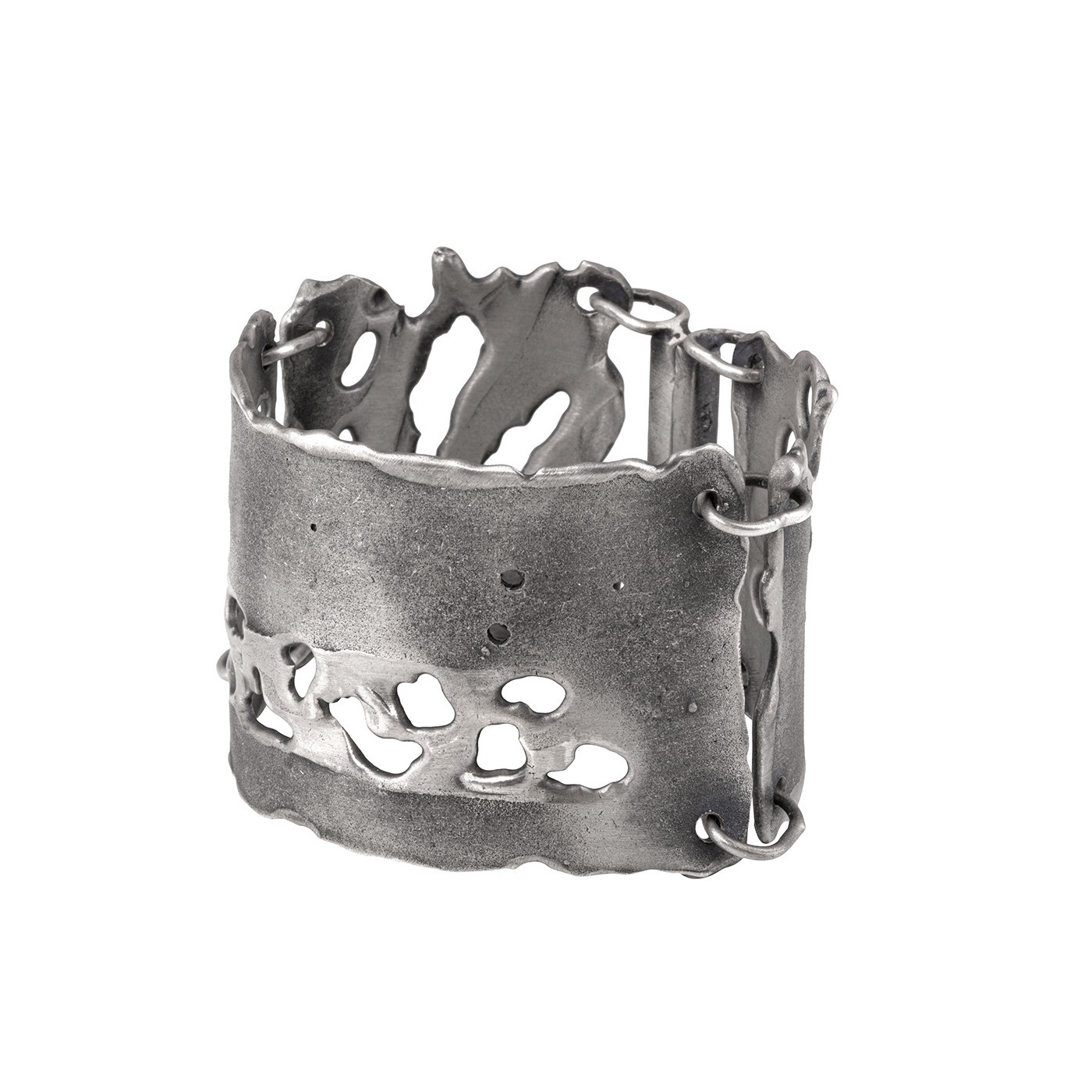 Dorian Grabowski Craters Silver Bracelet