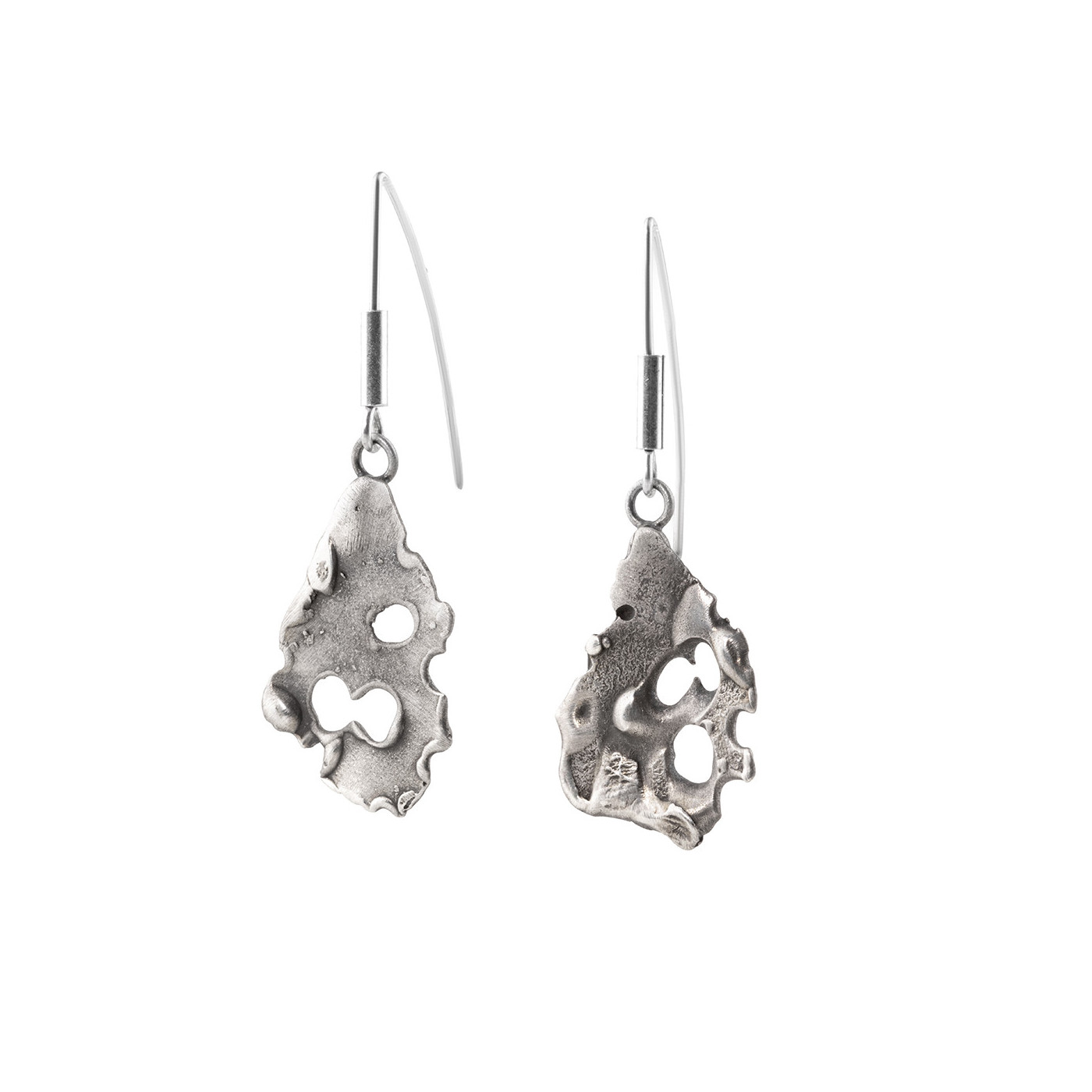 Dorian Grabowski Craters Silver Earrings