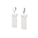 Lumière – Handcrafted Silver Earrings - natural silver