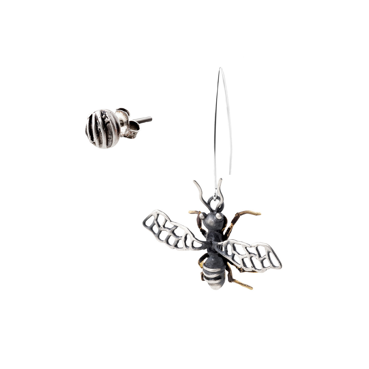 Dorian Grabowski VESPA asymmetrical earrings