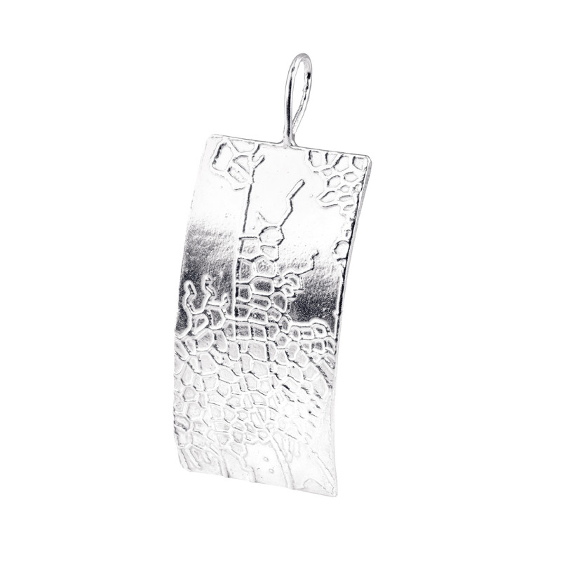 Vestige - Silver Pendant by Dorian Grabowski