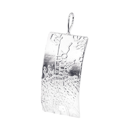 Vestige - Silver Pendant by Dorian Grabowski