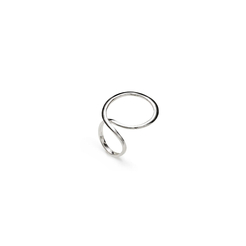Mono Loop- Silver Ring