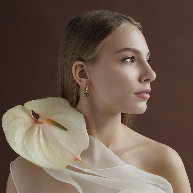 Tahitian Pearls Earrings