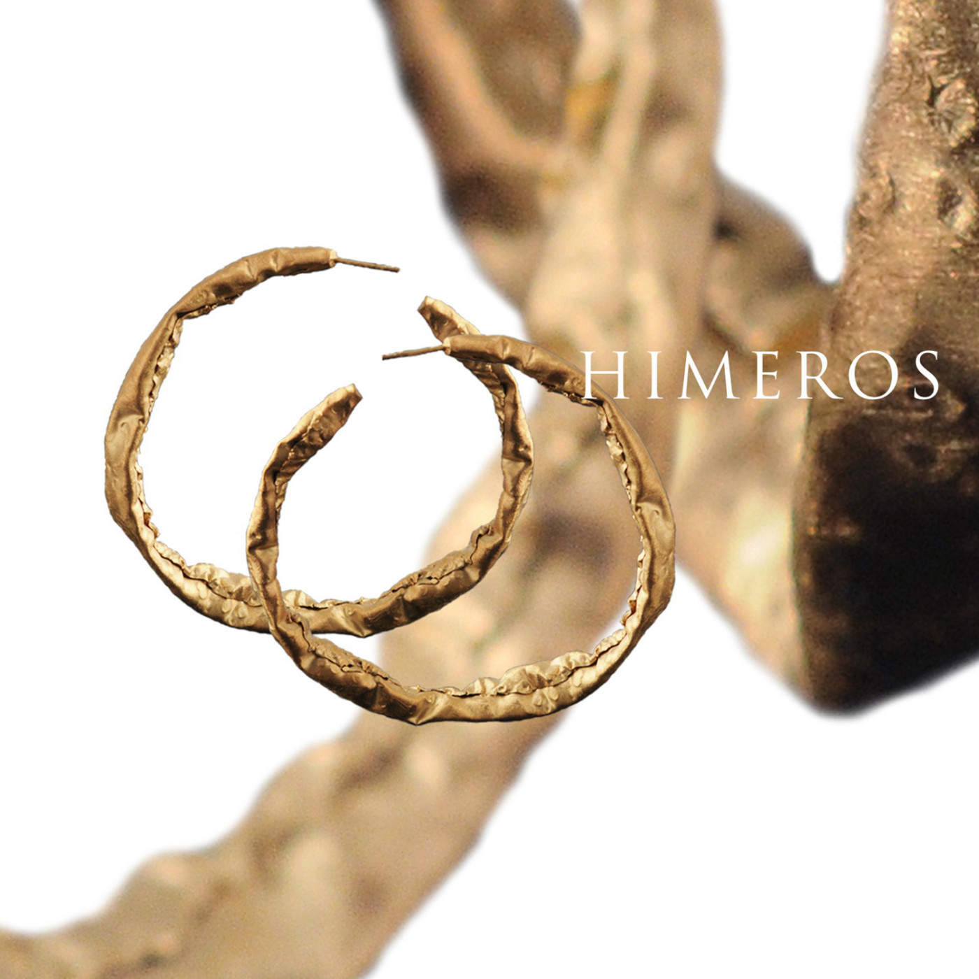 HIMEROS Circle Silver Earrings Maciej Rozenberg