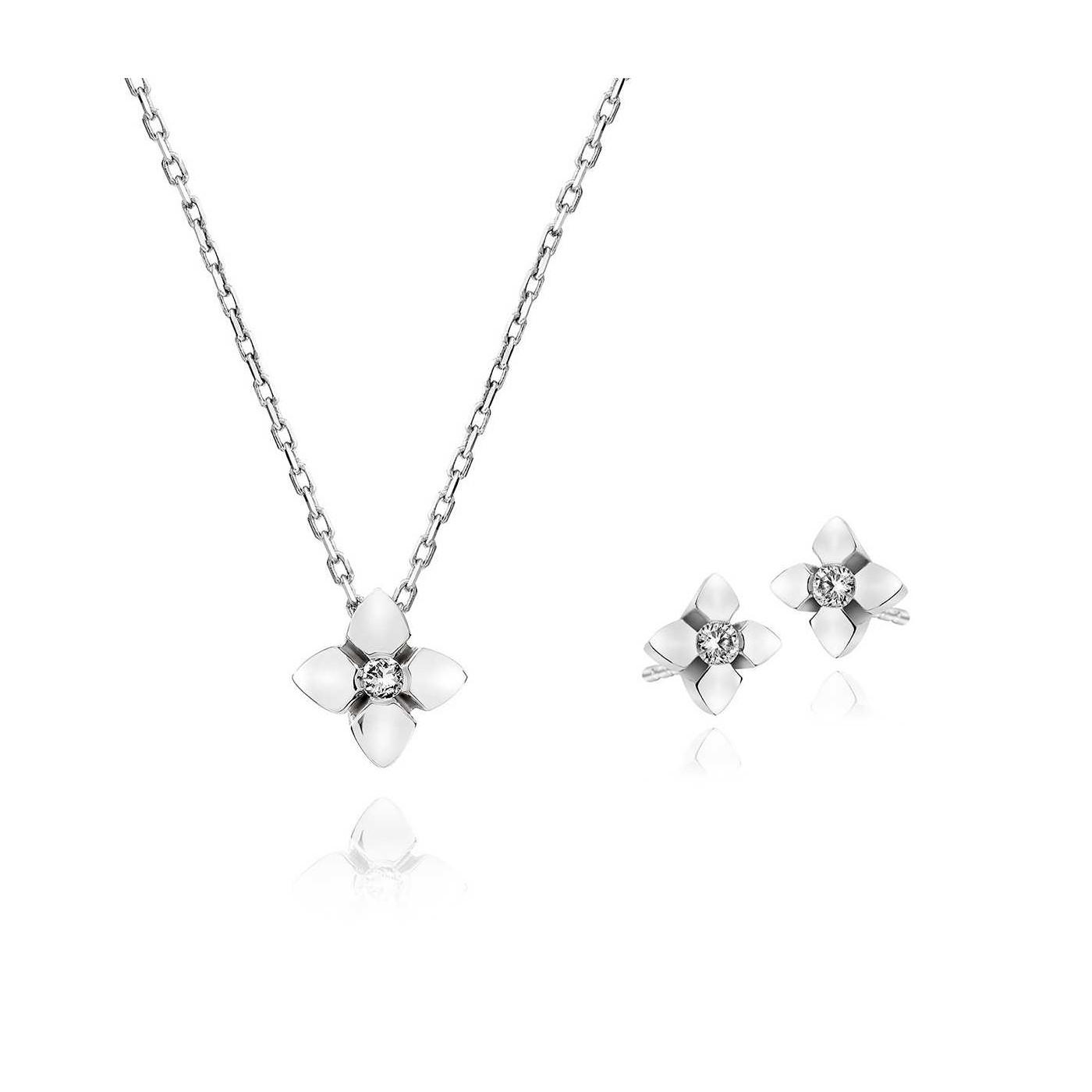 White Gold Diamond Necklace