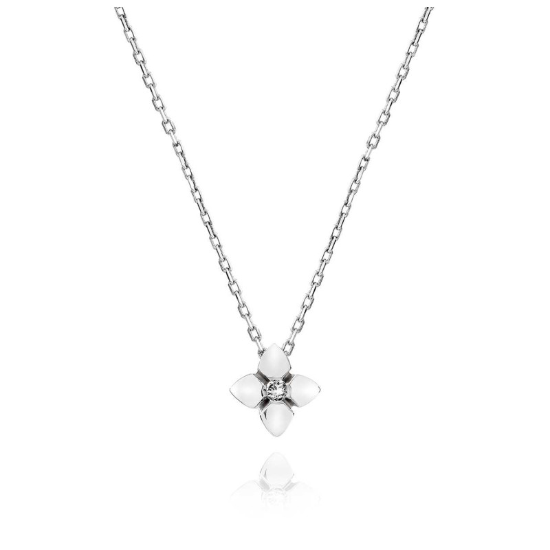 White Gold Diamond Necklace