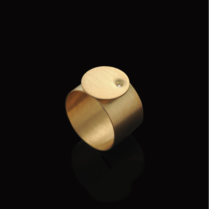ZEN SOE Diamonds Silver Ring MACIEJ ROZENBERG