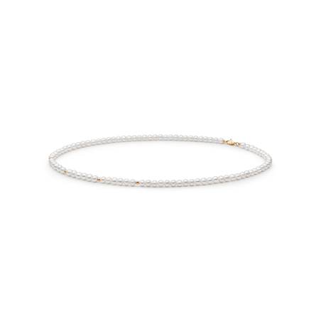 Pearl and Rose Gold 14K Necklace
