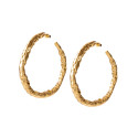 HIMEROS Circle Silver Earrings Maciej Rozenberg