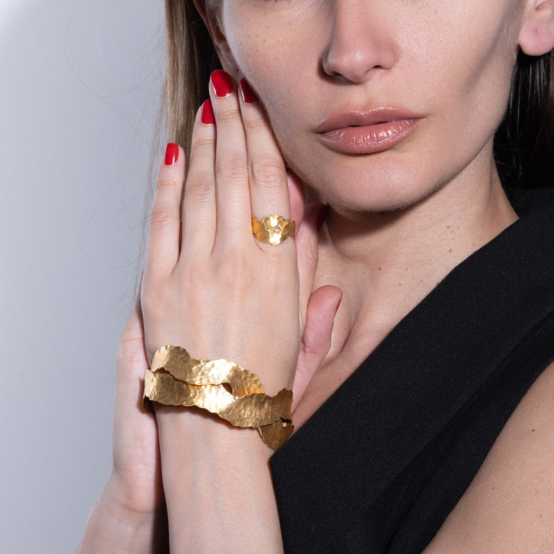 L'ARIANNA Silver Bracelet by Maciej Rozenberg